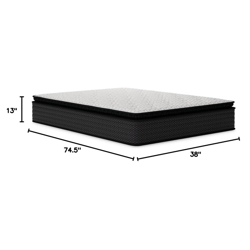 Hybrid Mattress With Lumbar Support Gel Memory Foam, Twin