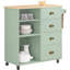 Wood Kitchen Cart