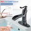 Single-handle Bathroom Faucet with Drain Assembly-87393881