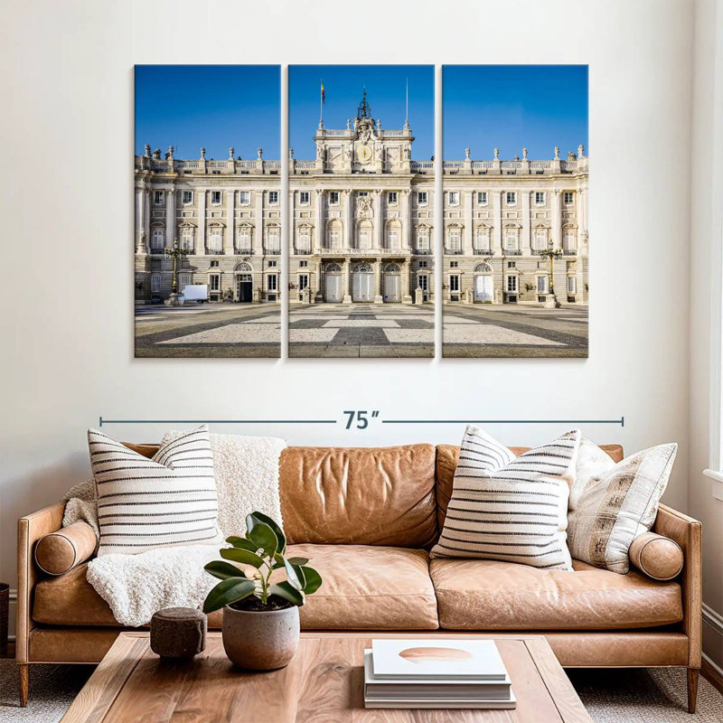 Madrid Royal Palace, 42" H x 65" W