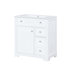 Meuble-lavabo 30 po avec comptoir, meuble-lavabo avec porte et 2 tiroirs
