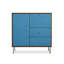Buffet en bois manufacturé bleu-118772829
