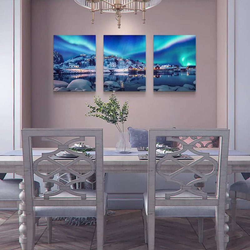 3 Piece Wrapped Canvas Print