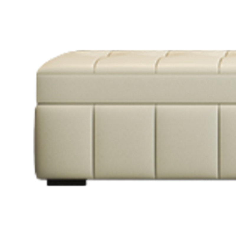 Vanatta, Blanc cassé / blanc, 15.5" H x 55.12" W x 19.69" D
