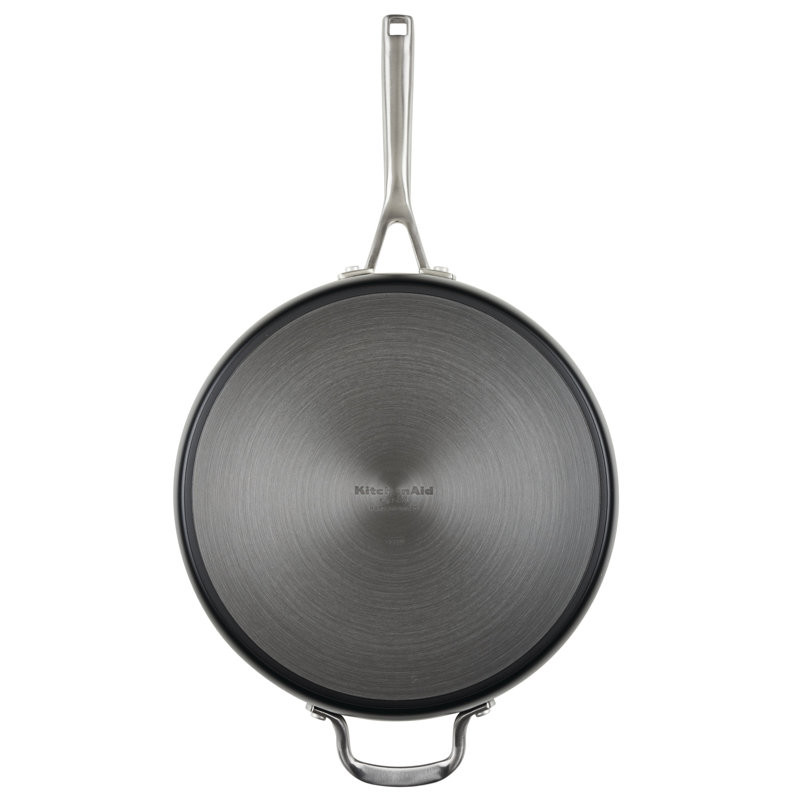 KitchenAid® Hard Anodized Ceramic Nonstick Saute Pan with Lid, 5-Quart