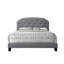 Grand lit en tissu Tradilla Grey