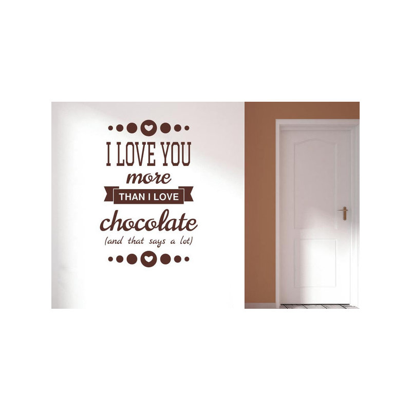 Non-Wall Damaging Wall Decal, Medium, Brown