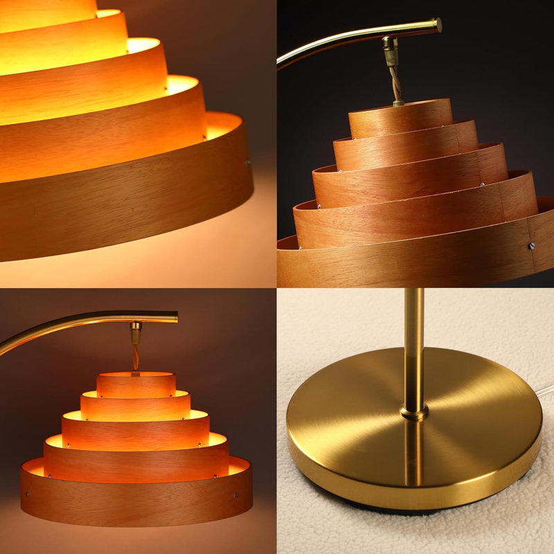 Lampe sur pied Cascade Mid-Century