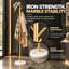 Coat Stand with Marble Base,Heavy Duty Free Standing Coat Rack with 8 Hooks-1414900604