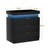Nightstand With Charging Station And LED Lights,Night Stand With Sliding Top For Bedroom,Bedside Table With Drawers,Modern End Side Table.28.8''W X 17''D X 30.5''H.-476563778