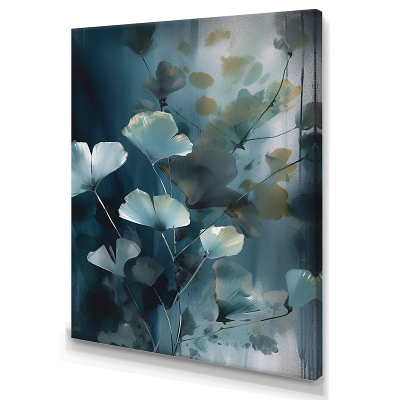 Rudaina Mystique de fougère II sur toile, H 20 po x l 12 po x P 1 po, Toile tendue