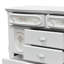 Commode avec porte, finition blanche