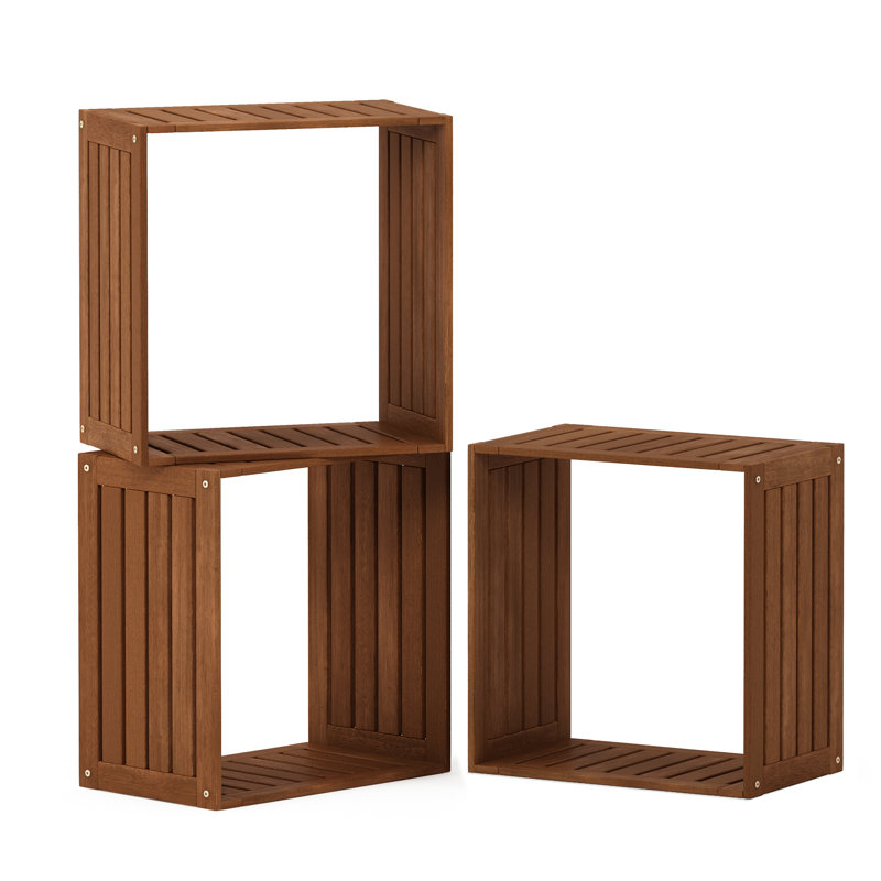 Wood Weather Resistant Plant Stand
