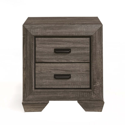 Table de chevet 2 tiroirs
