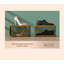 Boîte à chaussures boîte de rangement épaissie transparente (paquet de 10)