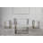 Collection de tables d'appoint 4 pièces Timeothy, blanc
