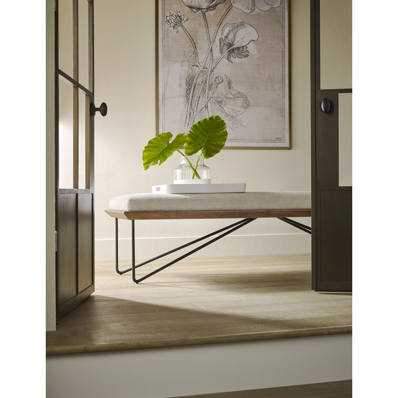 Maxwell Crypton® Upholstered Bench