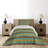 Eclectic Polyester Geometric Shapes Coverlet-41886996