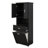 Tall Bathroom Cabinet With Laundry Basket, Freestanding Cabinet With Doors, Storage Space Tilt-Out Laundry Hamper-1839795005