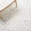 Aude Damask Handmade Tufted Wool Area Rug in White-222788567
