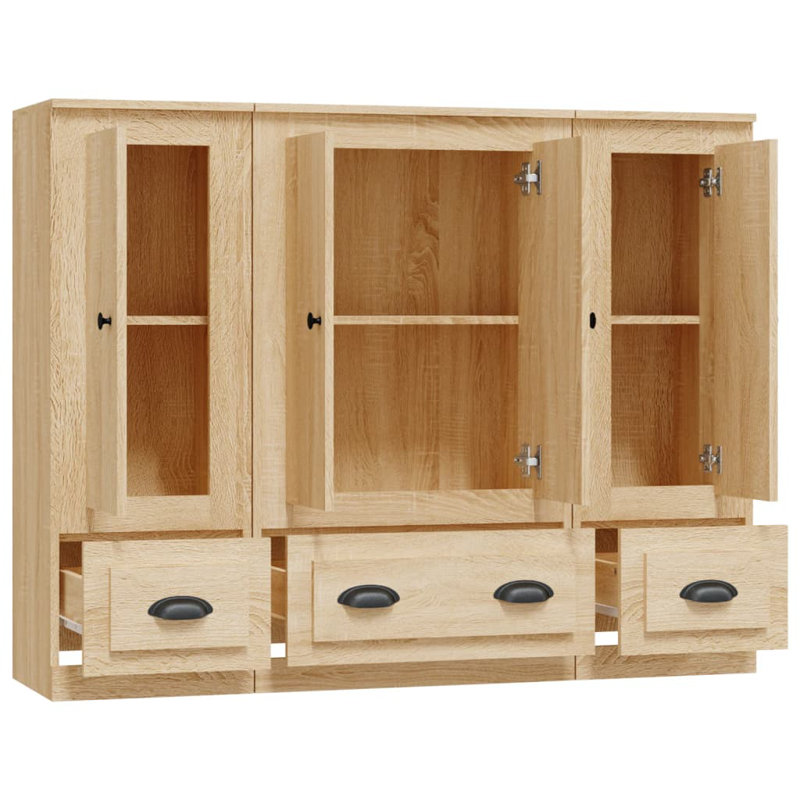 Torven 132cm Sideboard, Sonoma Oak
