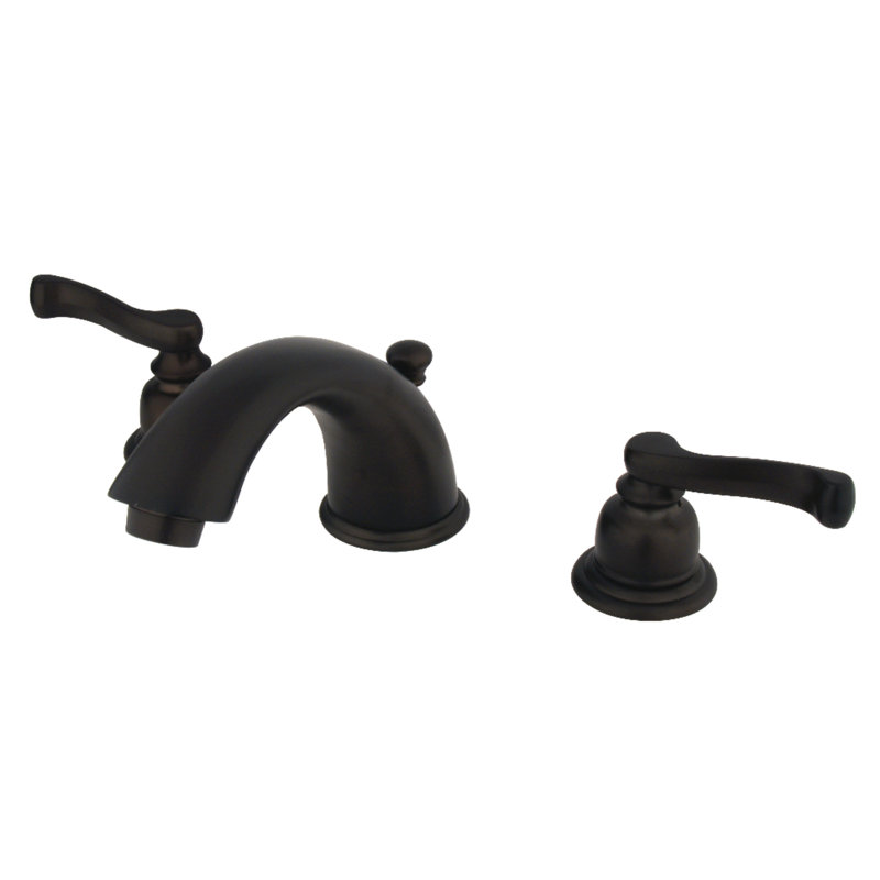 Robinet de salle de bain espacé Kingston, Bronze huilé