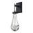 Veridian Steel LED Armed Sconce-2140385151