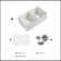 Double Basin Farmhouse Kitchen Sink With Grid And Strainer