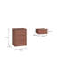 49.8cm W Manufactured Wood Bedside Table-548102558