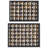 Traude Resin/Mdf Tray Set 2