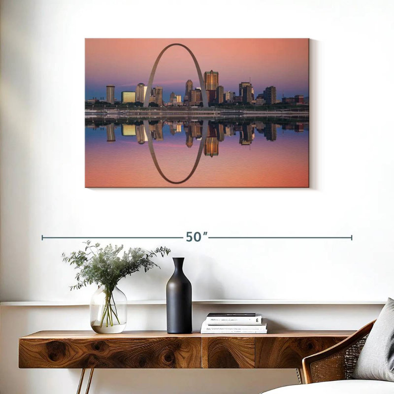 Rorry St Louis Skyline, 24" H x 36" W