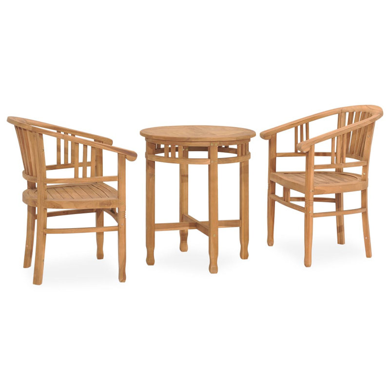 Round 2 - Person Teak Dining Set