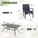 Alyah 7 Piece Dining Set with Cushions