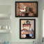 Art mural encadré de 2 pièces pour la maison Sweet Home-1855020749