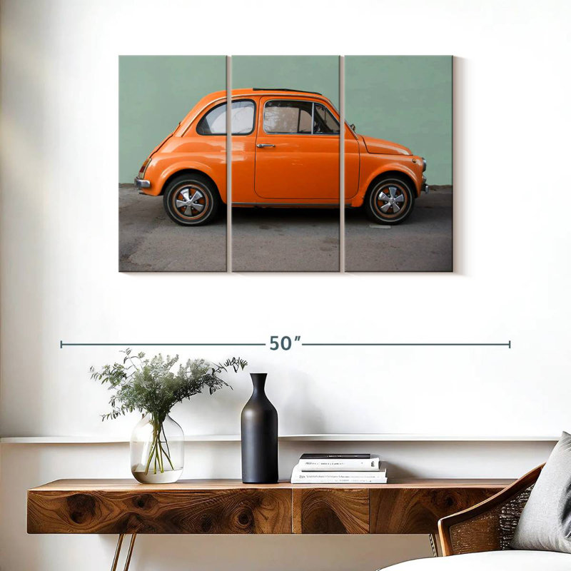 Fiat 500, H 24 po x l 38 po
