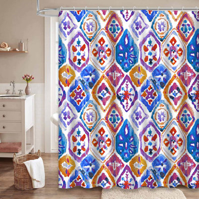 Rideau de douche Ikat