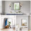 Miroir de salle de bain (noir)