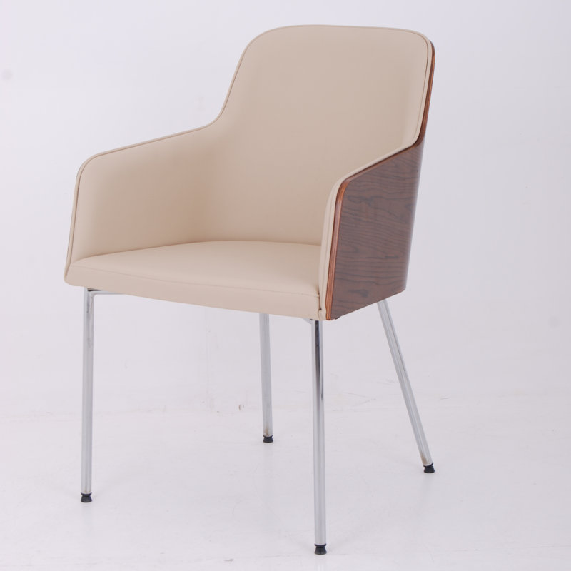 Fauteuil rembourré Hudson, Crème