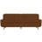 Mid-Century Modern Button-Tufted Sofa in Rust-1532587145