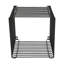 Table d'appoint, table d'appoint à géométrie carrée, table de bout linéaire en métal, tablette de bureau polyvalente en fer-1154202951