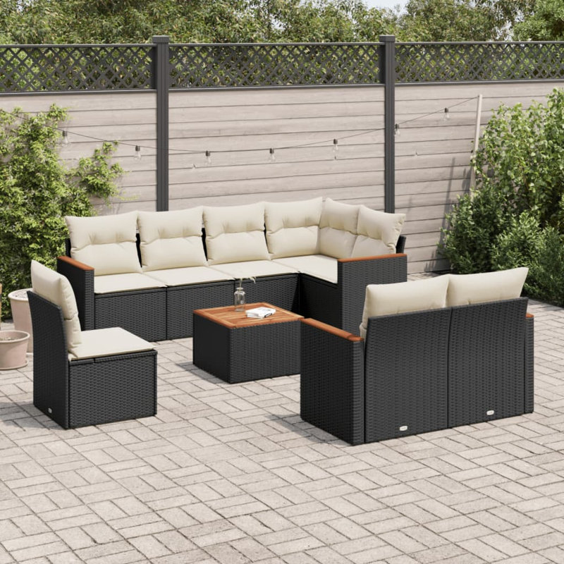 Ensemble de canapé de jardin Vidaxl