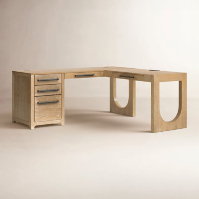 Fitzgerald L-Shaped Computer Desk