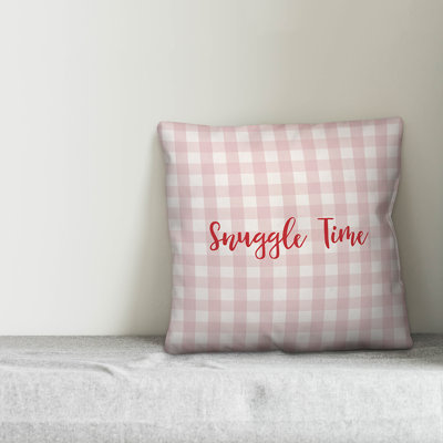 Plaid Throw Pillow