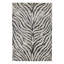 Boston Zebra Tufted Grey/Black Rug-38291946