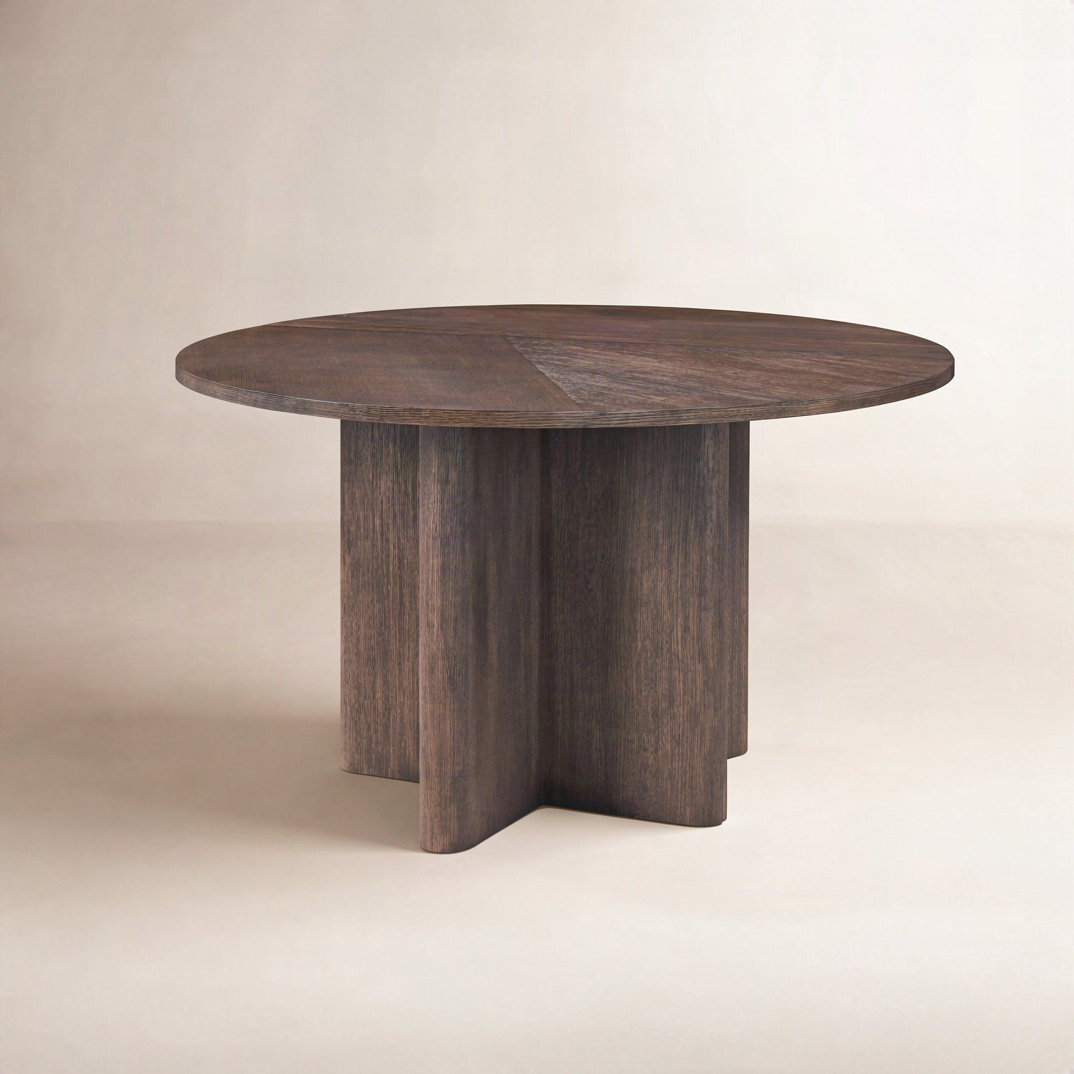 Veroniza Dining Table, 30" H x 53.15" L x 53.15" W, Brown