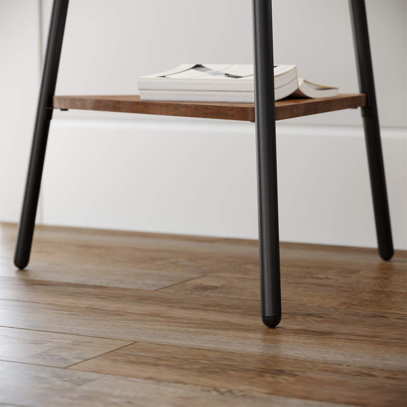 Abingd Freestanding 2 - Hook Coat Rack, Brown