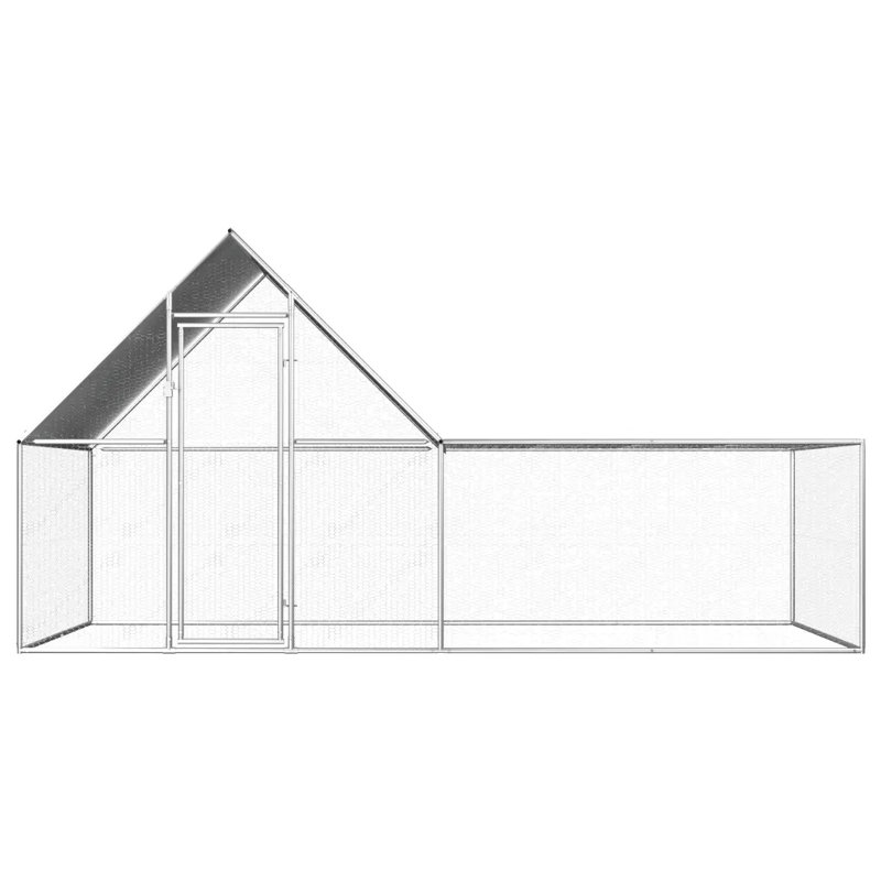 Coker 21.5m² Chicken Coop, 200cm H x 400cm W x 200cm D