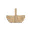 Treadway Medium Oak Effect Wooden Trug