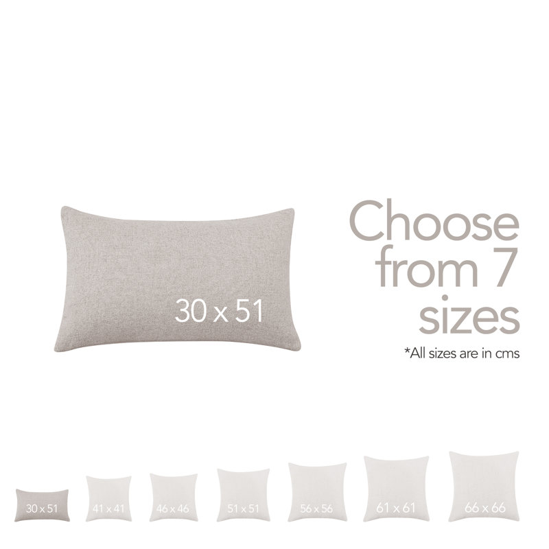 Rectangular Pillow Cover, Cream