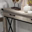Console industrielle avec tiroirs - table d'entrée de 43 po, canapé long et étroit pour salon, canapé, couloir, vestibule, comptoir de cuisine-105819993